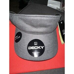 Ducky Gray Corduroy Visor